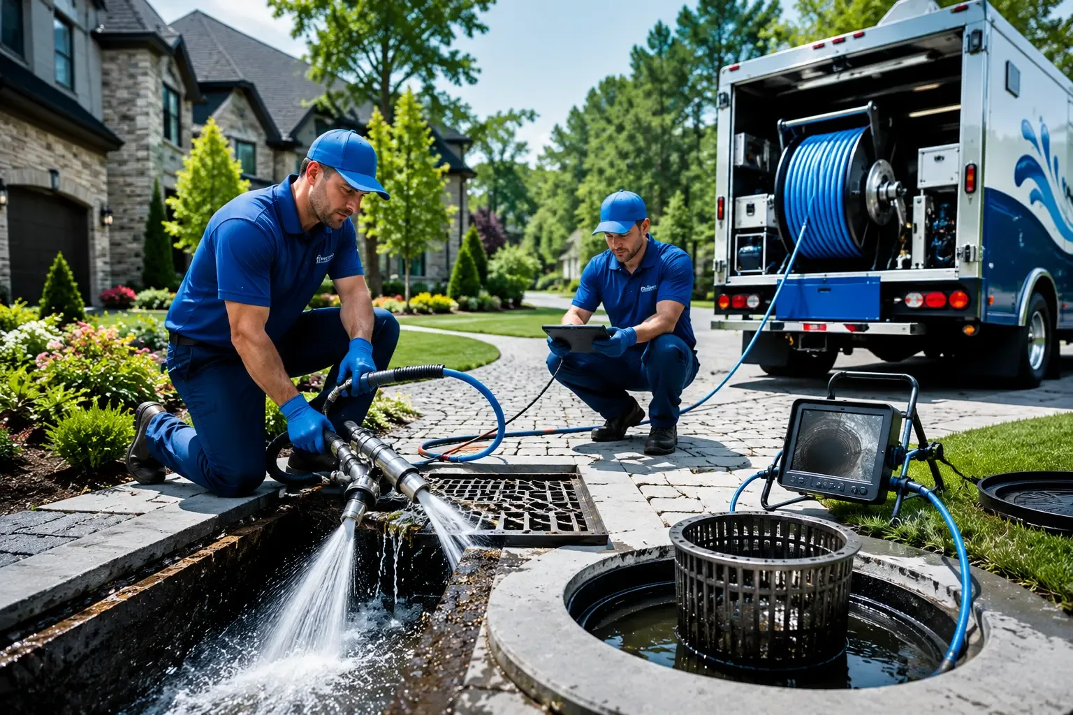 Local outdoor drain cleaning professionals in Carpentersville, IL